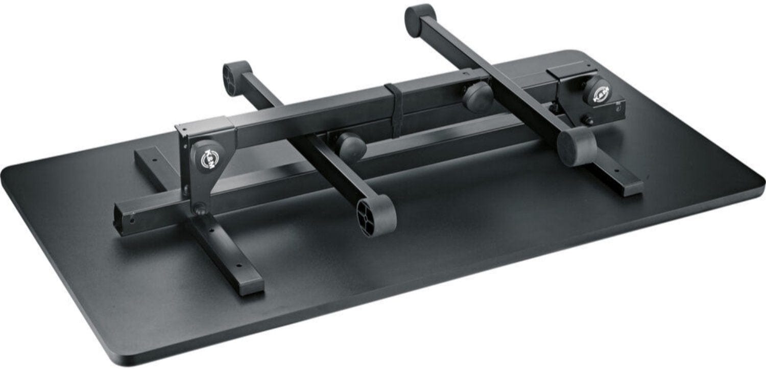 K&M 12170.000.55 DJ Desk - Black - PSSL ProSound and Stage Lighting