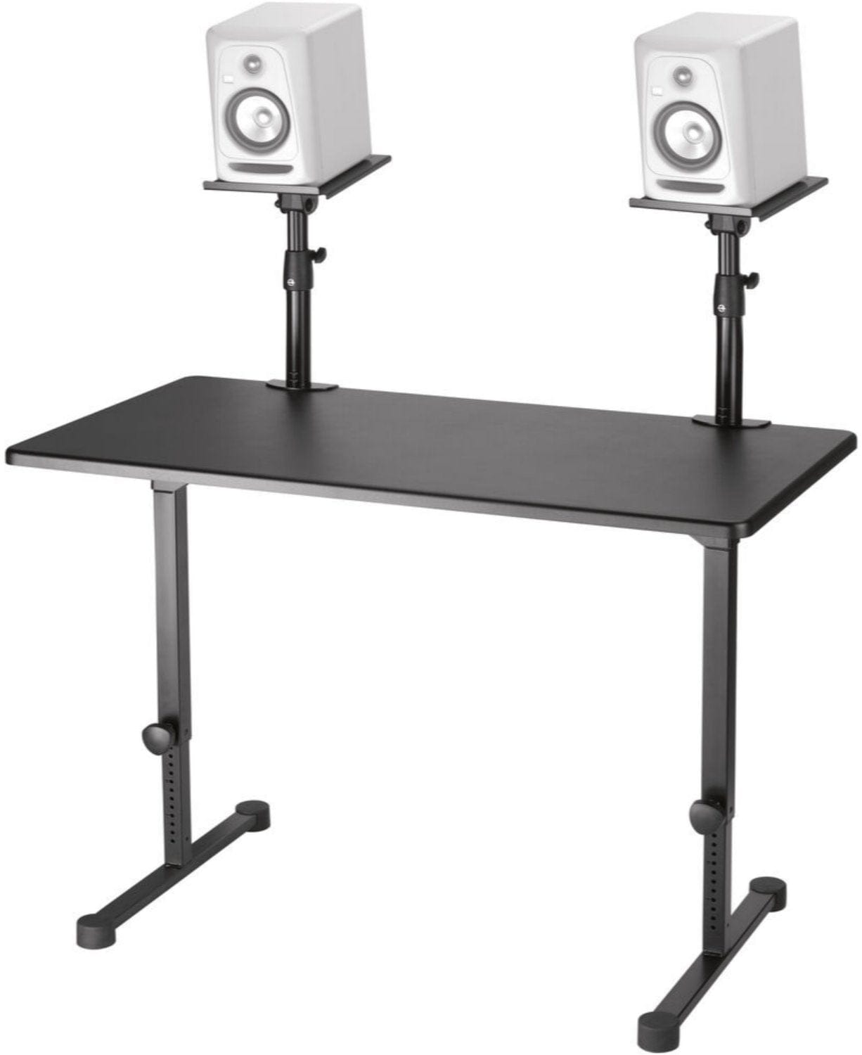 K&M 12170.000.55 DJ Desk - Black - PSSL ProSound and Stage Lighting