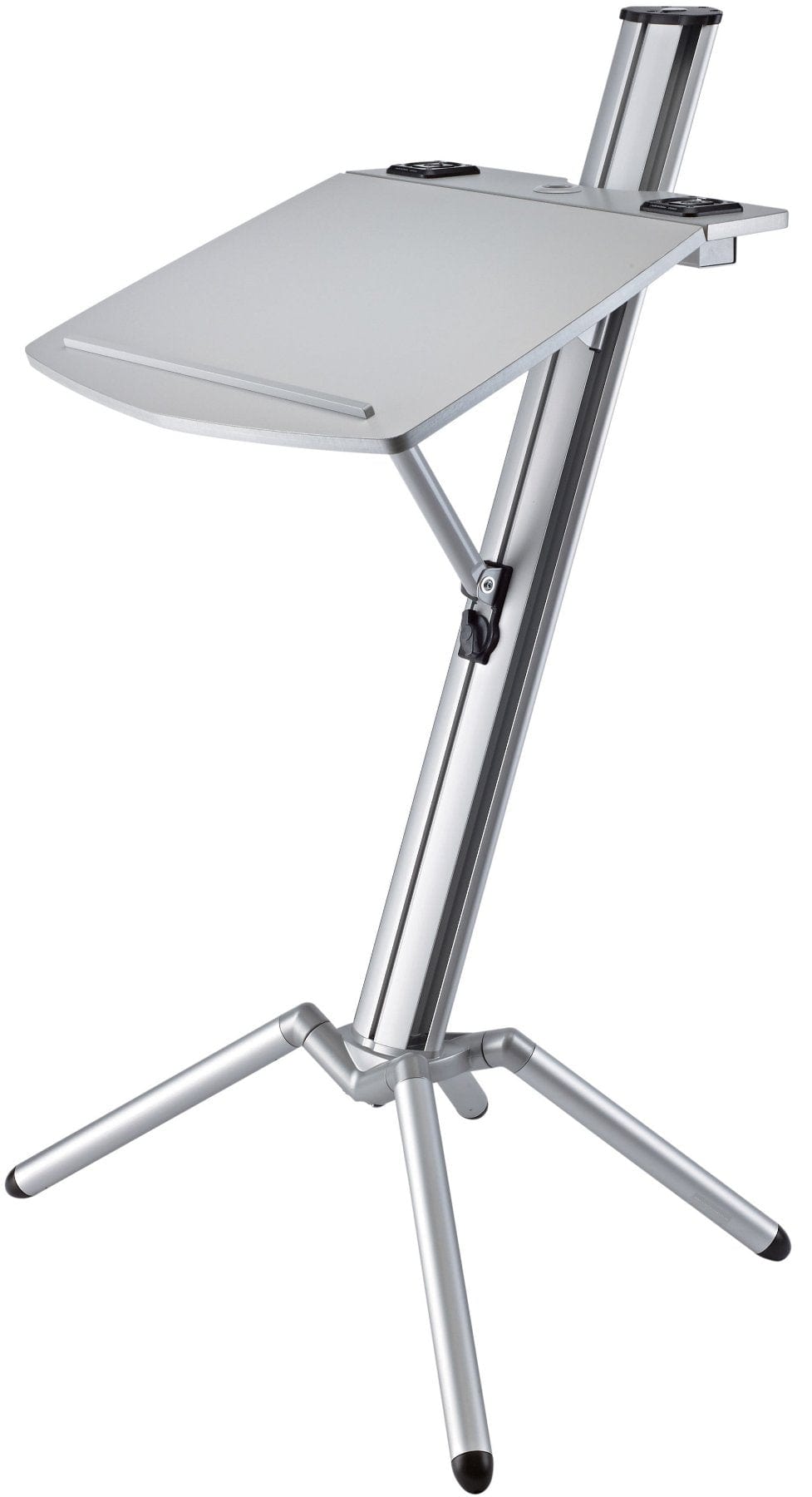 K&M 12386.020.81 Lectern Ovation Pro - Silver - ProSound and Stage Lighting