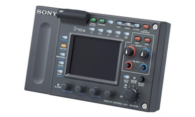 Sony RM-B750 Remote Control Unit For Sony Cameras and Recorders - PSSL ProSound and Stage Lighting