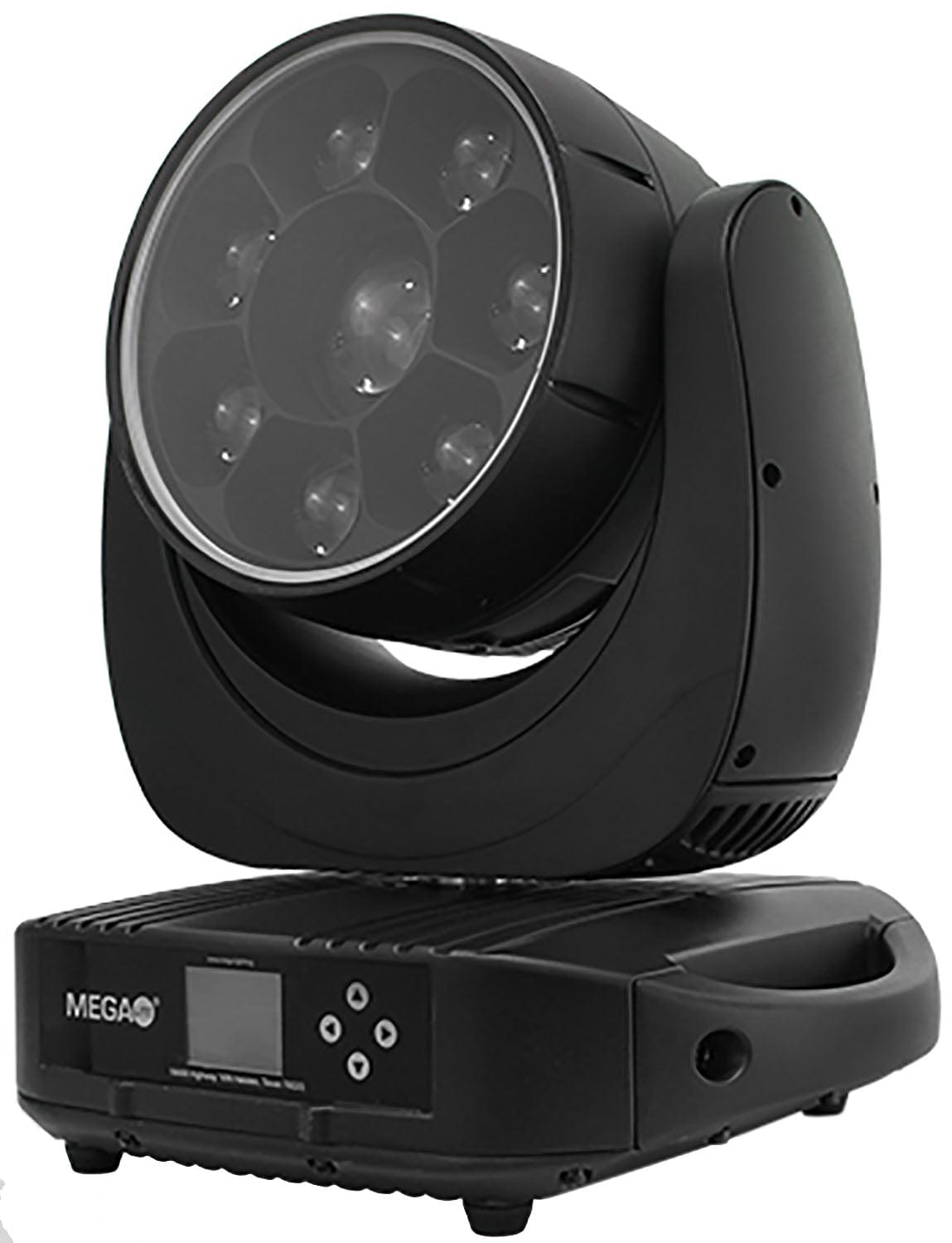 Mega Lite Outerbot Wash 340 Lighting Fixture with Pixel Wash / Moonflower / RGB Halo - PSSL ProSound and Stage Lighting