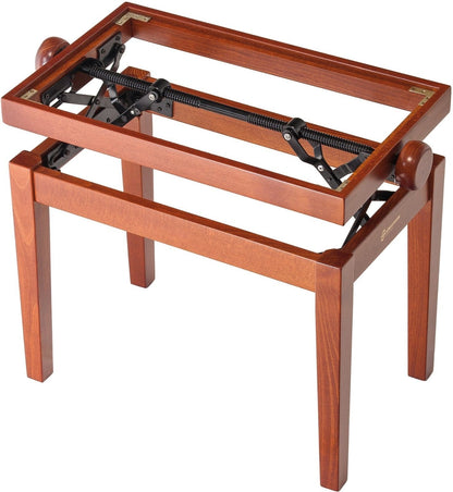 K&M 13740.000.28 Wooden Frame Piano Bench - Cherry Matte - PSSL ProSound and Stage Lighting