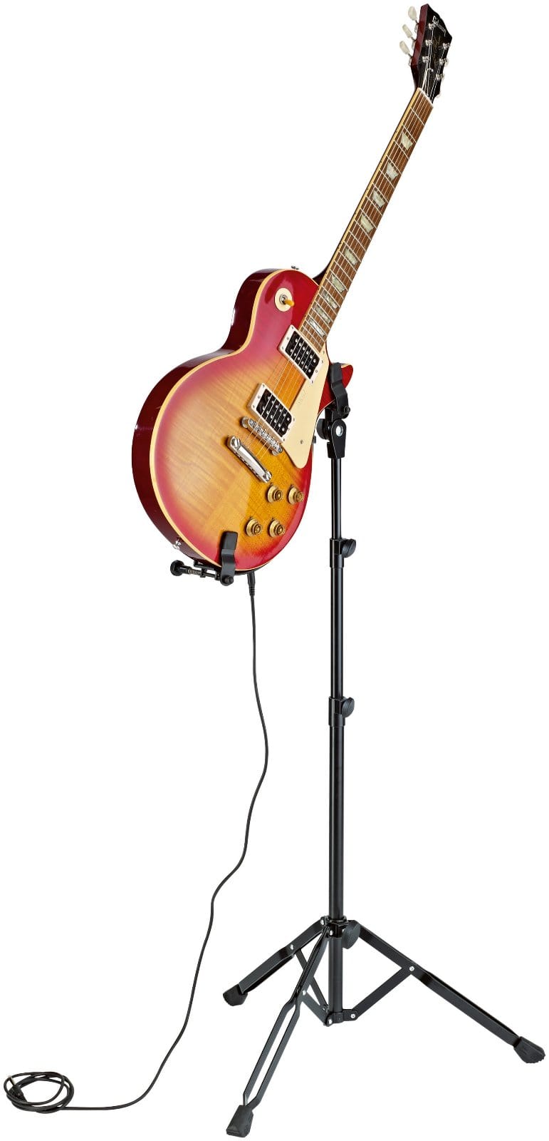 K&M 14760.000.55 Electric Guitar Performer Stand - Black - PSSL ProSound and Stage Lighting