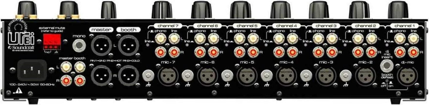 UREI 1605 7 Channel Dj Mixer - Solotech