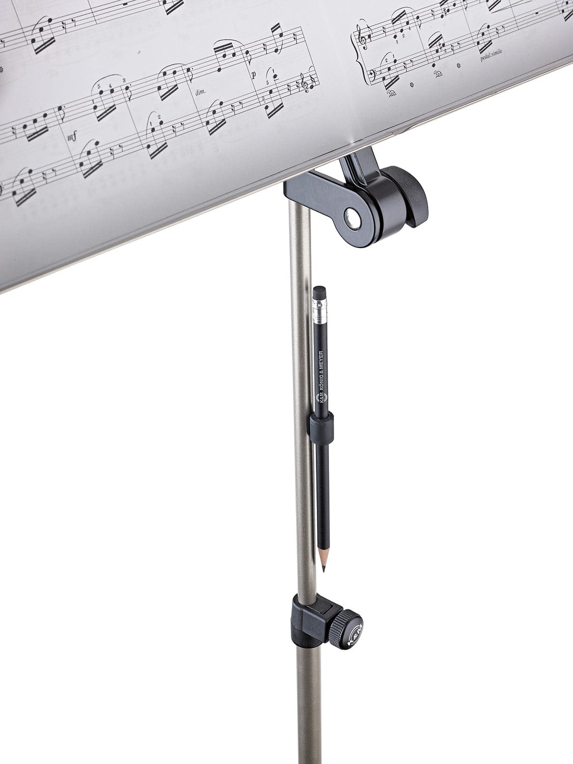 K&M 16099.000.55 Holding Magnet with Pencil - Black - PSSL ProSound and Stage Lighting