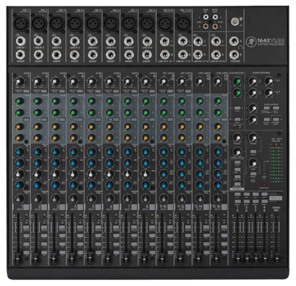 Mackie 1642 VLZ4 16 Ch 4 Bus PA et table de mixage d'enregistrement