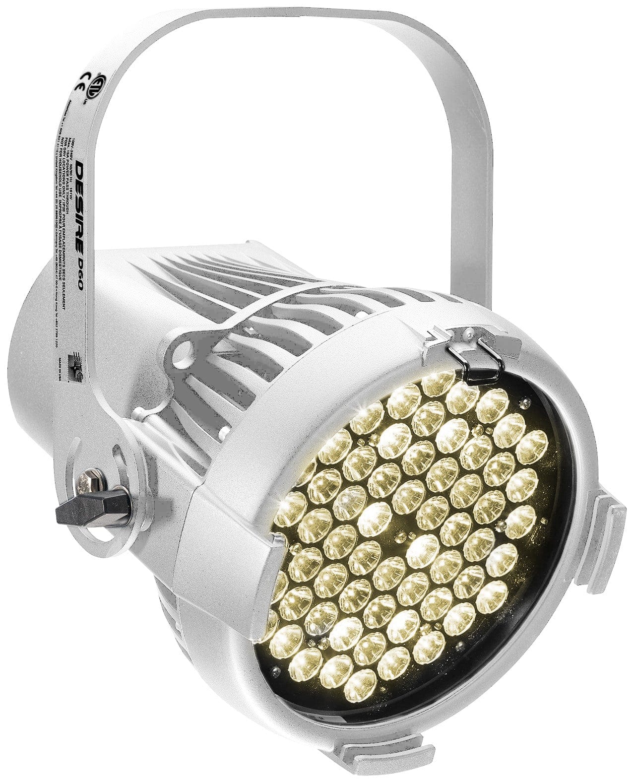 ETC Selador Desire D60 Studio HD LED Par with Edison Plug - White - PSSL ProSound and Stage Lighting