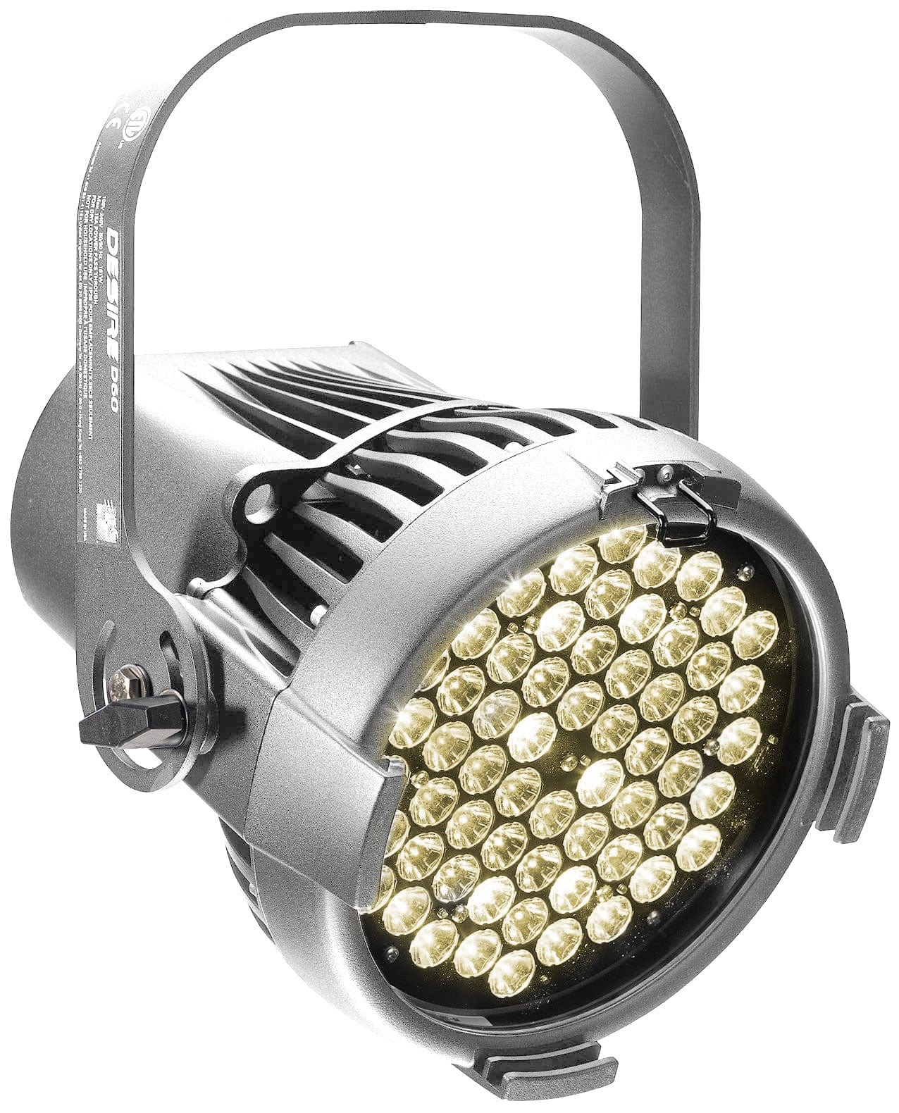 ETC Selador Desire D60 Studio HD LED Par with Edison Plug - Silver - PSSL ProSound and Stage Lighting