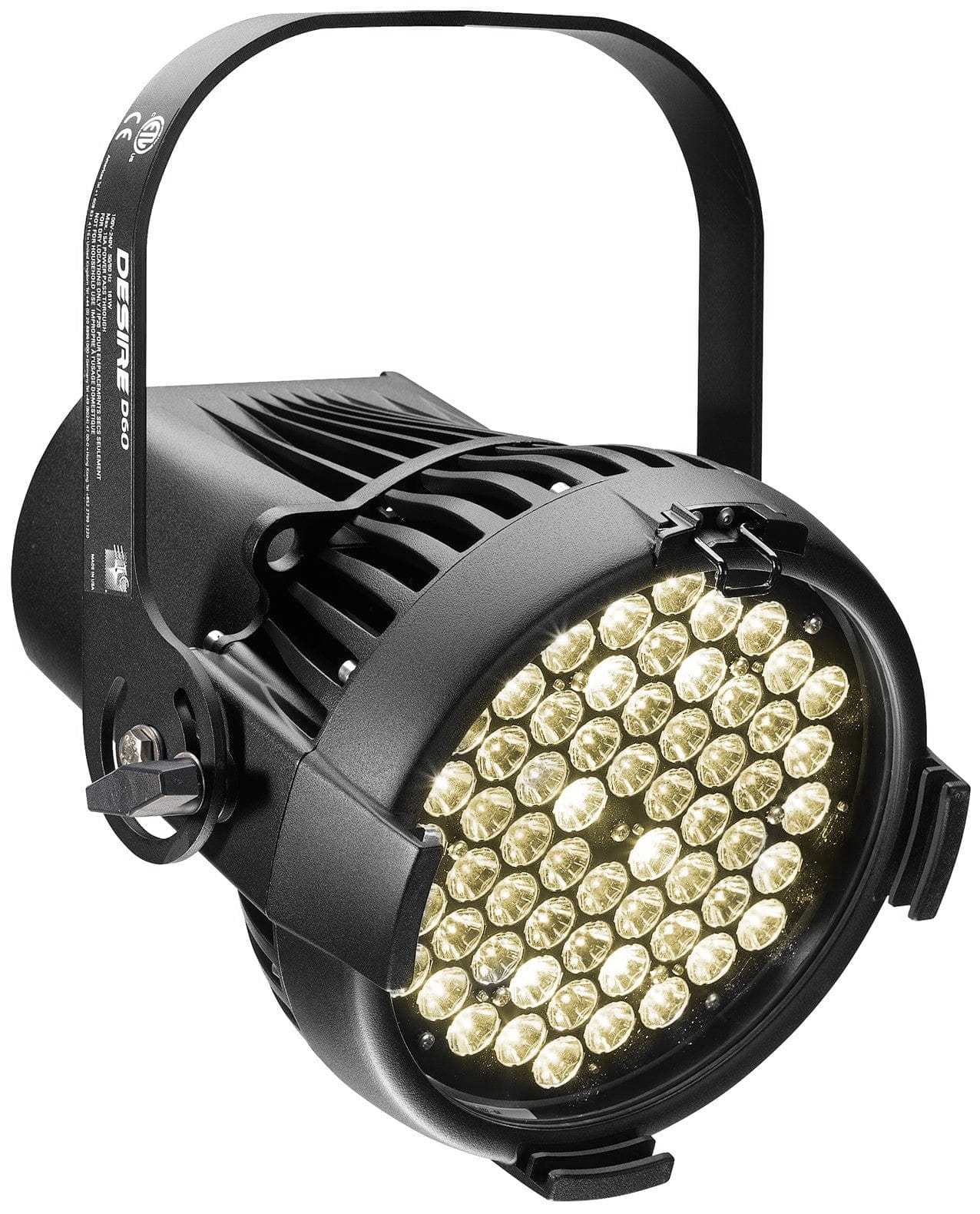 ETC Selador Desire D60 Studio Daylight LED Par with Edison Plug - Black - PSSL ProSound and Stage Lighting