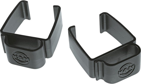 K&M 18809.000.55 Cable Clamp for Omega Keyboard Stand - Black - PSSL ProSound and Stage Lighting