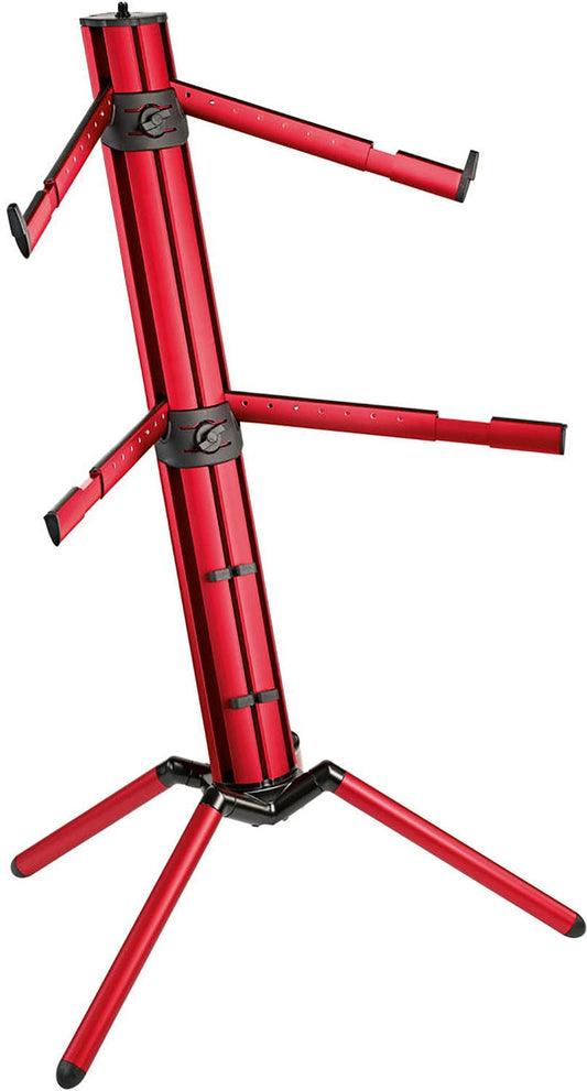 K&M 18860.000.36 Keyboard Stand for Spider Pro - Red - PSSL ProSound and Stage Lighting