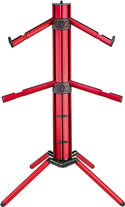 K&M 18860.000.36 Keyboard Stand for Spider Pro - Red - PSSL ProSound and Stage Lighting