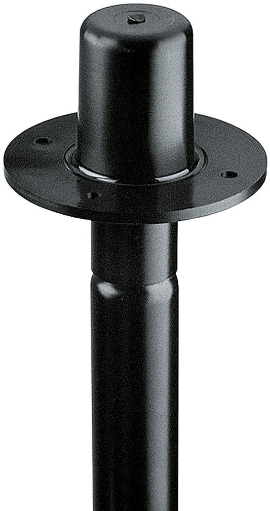 K&M 19654.000.55 Flange Adapter for Speaker Stand- Black - PSSL ProSound and Stage Lighting