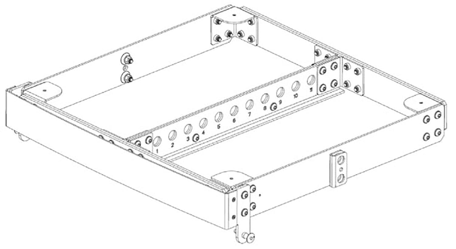 EAW 2047169-00 ACC Radius Flybar for FBX100 - PSSL ProSound and Stage Lighting