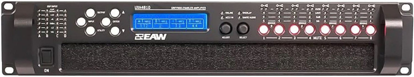 EAW 2050002 UXA4810 1250-Watt per Channel 8-Channel Professional Amplifier - PSSL ProSound and Stage Lighting