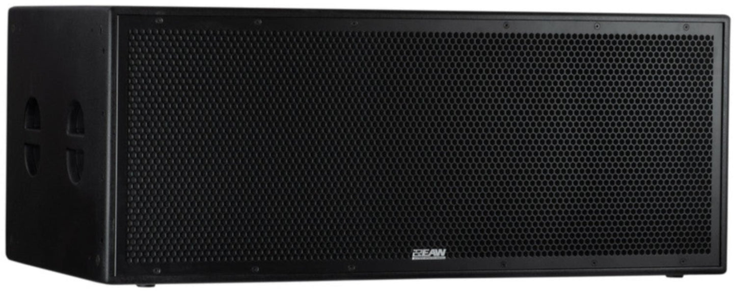 EAW 2070518-90 SB828P 2x 18-Inch Dual Driver Subwoofer - Black - PSSL ProSound and Stage Lighting