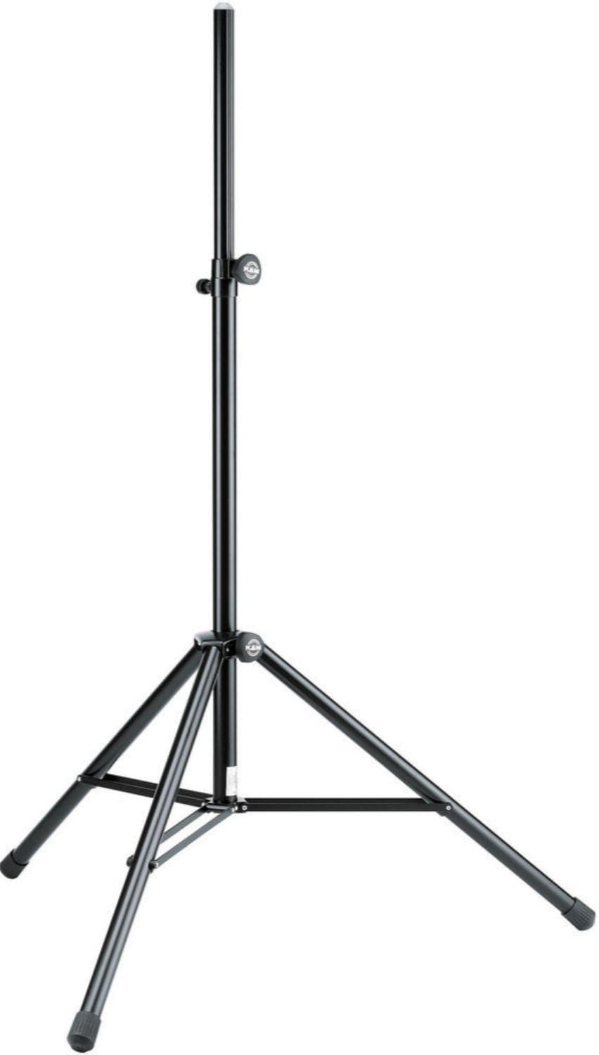 K&M 21463.000.55 Speaker Stand with Pneumatic Spring Lifts - Black - PSSL ProSound and Stage Lighting