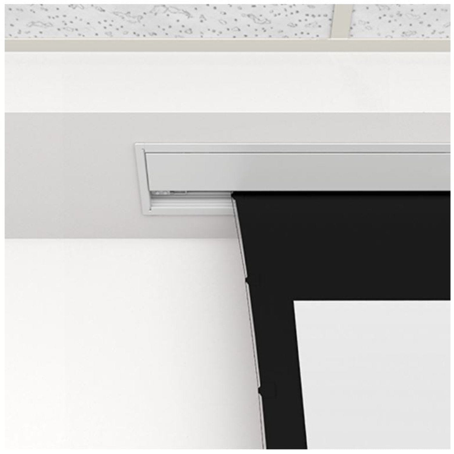 Da-Lite 21779 Tensioned Advantage Series Complete 121x216 Ceiling Recessed Electric Screen - ProSound and Stage Lighting