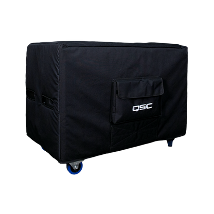 QSC 218-CVR Soft, Padded Transport Cover Made With Heavy-Duty Nylon Materials for LS218 Subwoofer on Casters