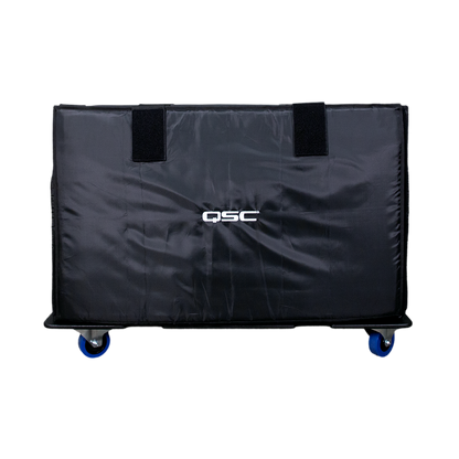 QSC 218-CVRX Soft, Padded Expandable Transport Cover Made With Heavy-Duty Nylon Materials for up to two stacked LS218 Subwoofers
