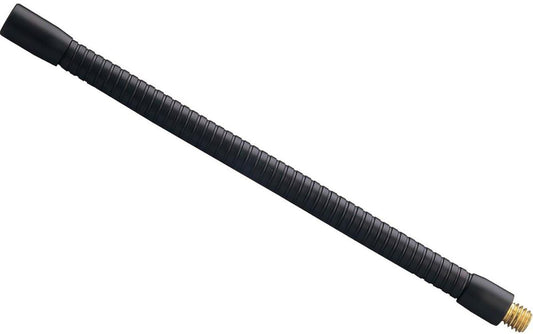 K&M 22500.500.55 Gooseneck Extension for Microphone Stand - 7.8" - Black - PSSL ProSound and Stage Lighting