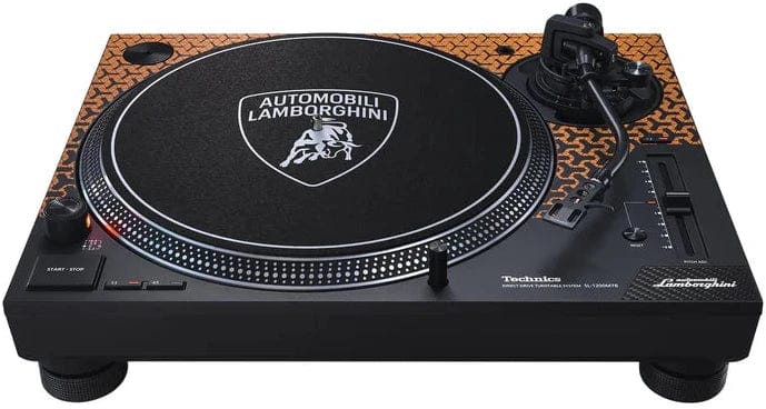 Technics SL-1200M7B Direct Drive Turntable - Automobili Lamborghini Orange - Solotech