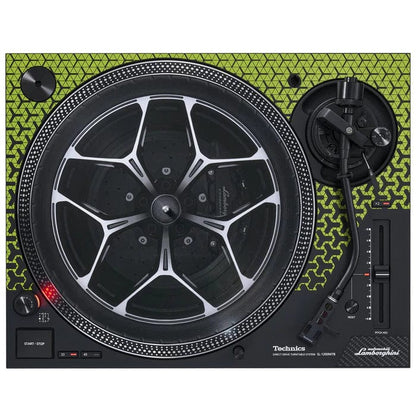 Technics SL-1200M7B Direct Drive Turntable - Automobili Lamborghini Green - Solotech