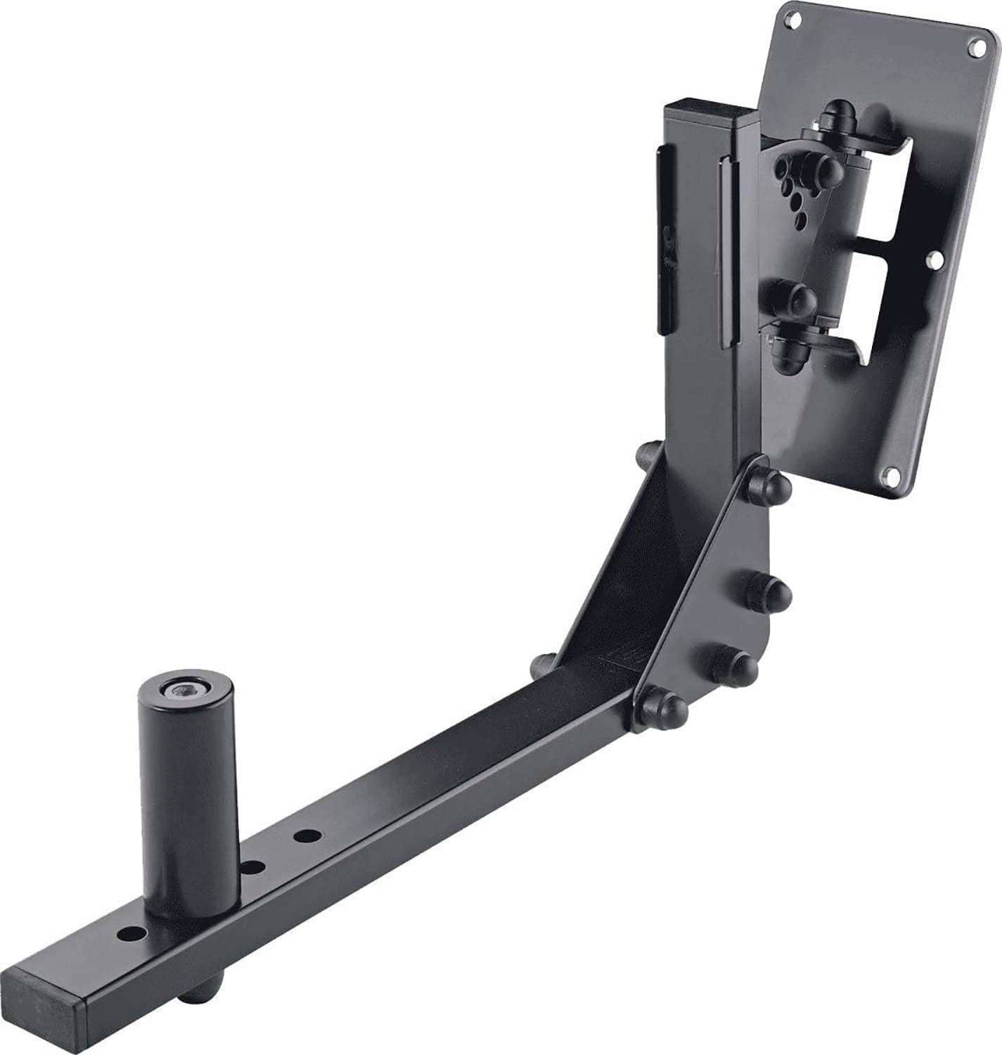 K&M 24173.000.55 Wall Mount for Speaker Cabinets - Black - PSSL ProSound and Stage Lighting