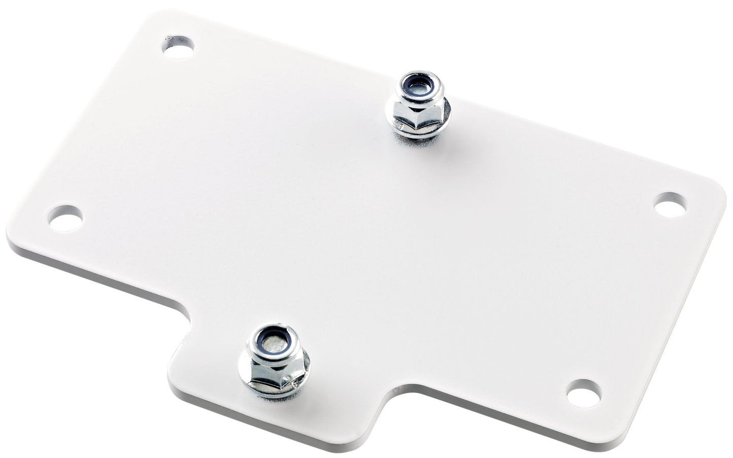 K&M 24357.000.57 Speaker Wall Mount Adapter Panel 4 - White