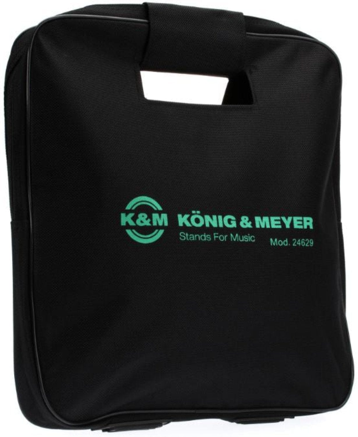 K&M 24629.000.00 Carrying Case for Base Plate - 16.535 x 16.535" - Nylon - Black - ProSound and Stage Lighting