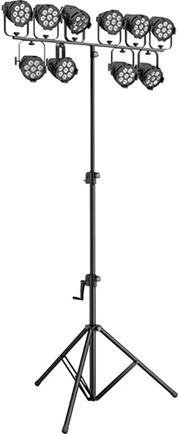 K&M 24730.000.55 Wind-Up Stand 3000 - 55.31 to 118.11" - Black - PSSL ProSound and Stage Lighting