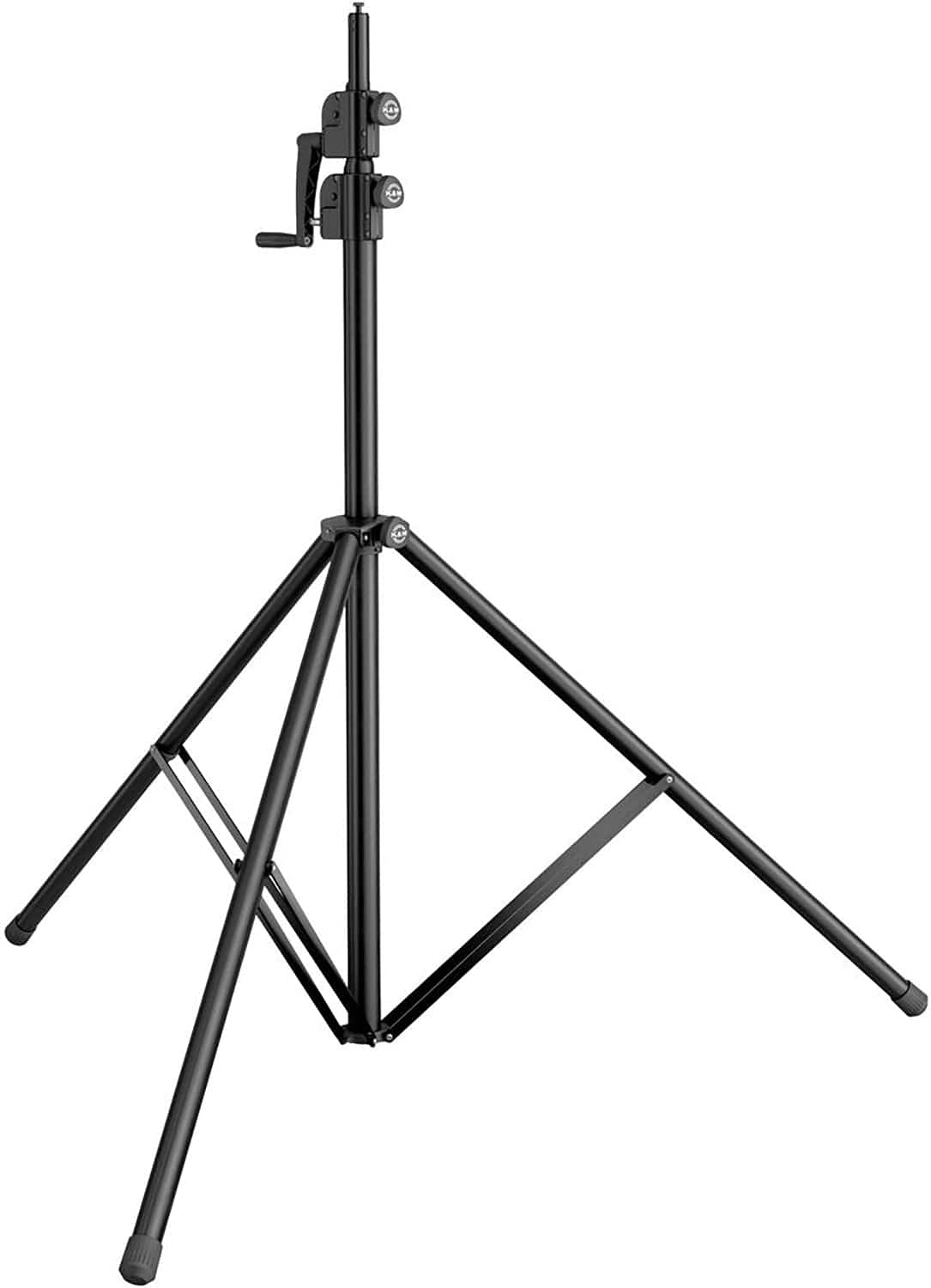 K&M 24740.000.55 Wind-Up Stand 4000 - 67.52 to 157.48" - Black - PSSL ProSound and Stage Lighting