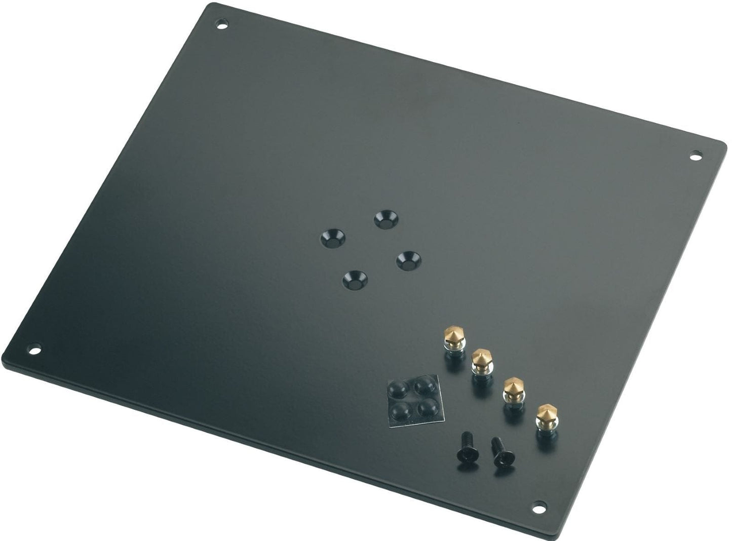 K&M 26792.032.56 Bearing Plate for Monitors - 12.598 x 0.197 x 11.024" - Structured Black - PSSL ProSound and Stage Lighting