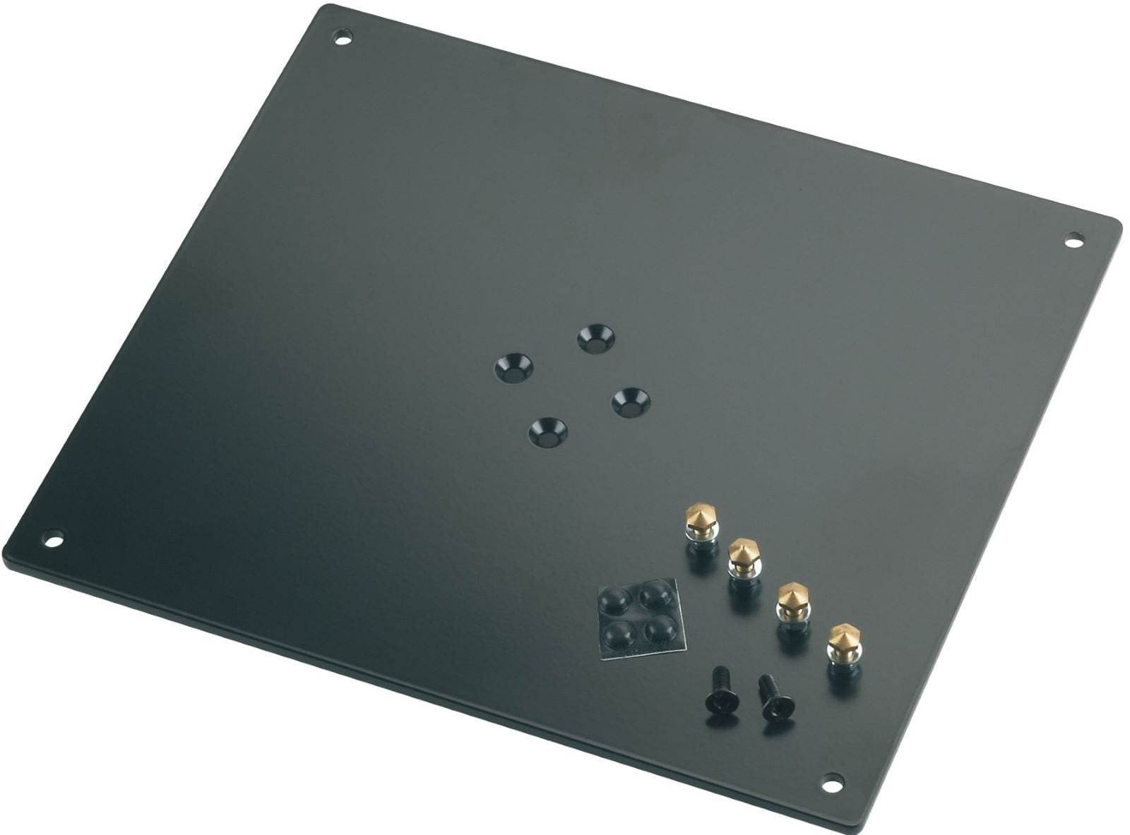 K&M 26792.032.56 Bearing Plate for Monitors - 12.598 x 0.197 x 11.024" - Structured Black - PSSL ProSound and Stage Lighting