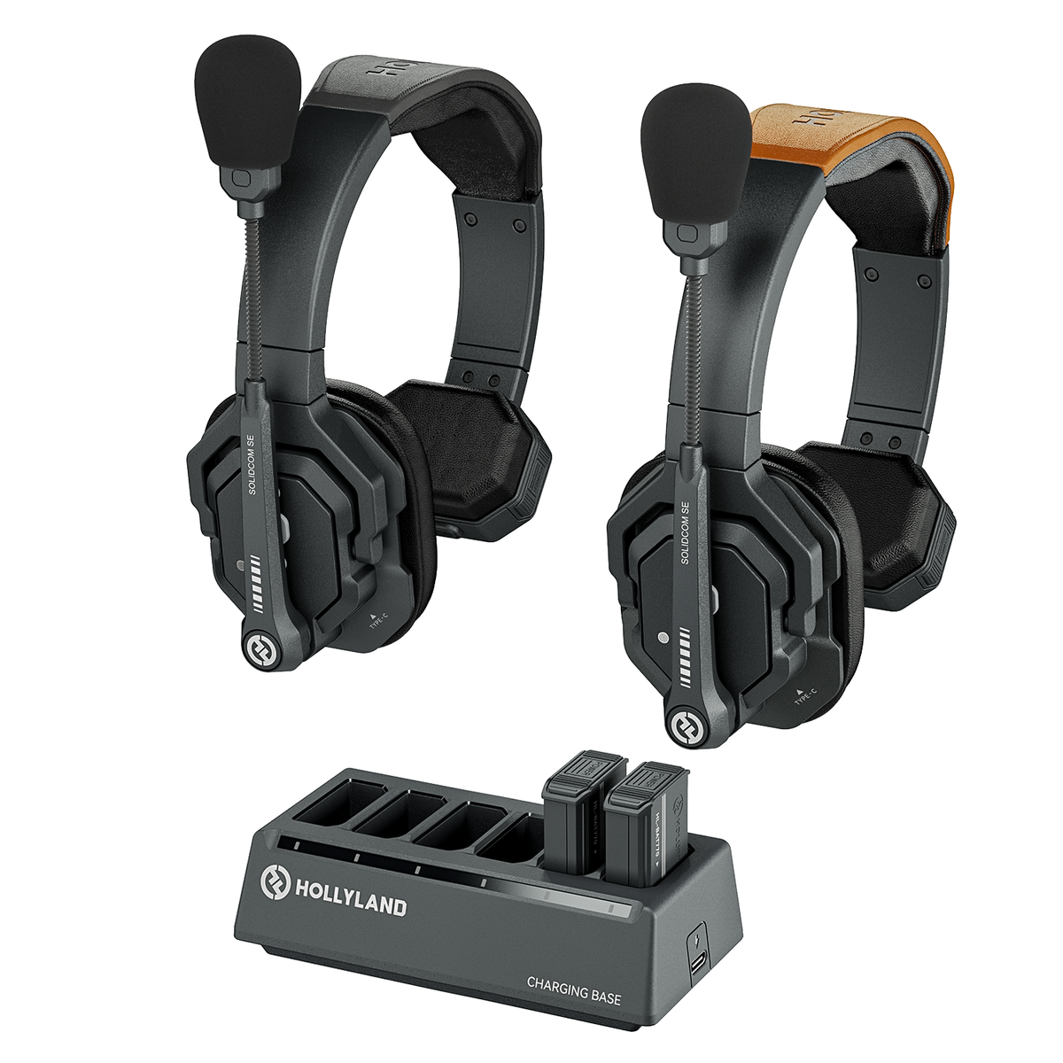 Hollyland HL-Solidcom SE 2 - 2S Solidcom SE 2 - 2S 2-Person Noise Cancelling Headset Intercom