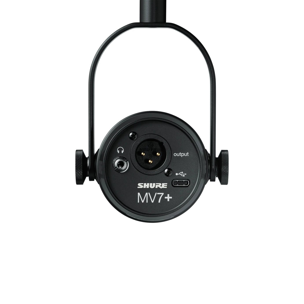 Shure MV7+-K XLR/USB Speech Microphone - Black