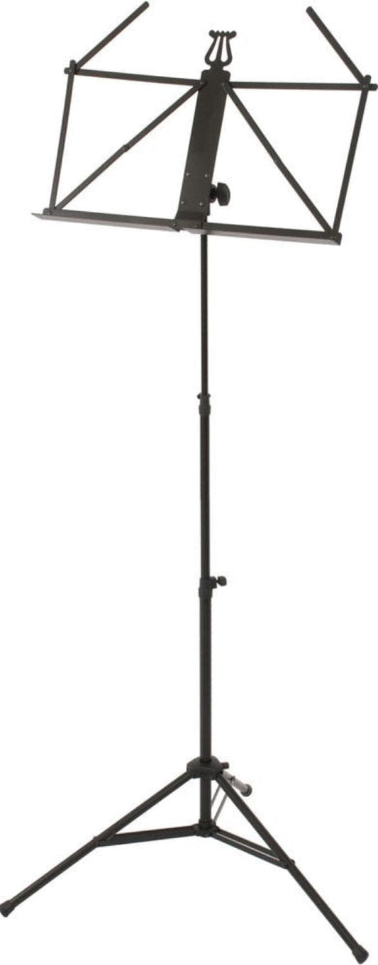 K&M 37850 Ruka Aluminum Music Stand - Black - PSSL ProSound and Stage Lighting