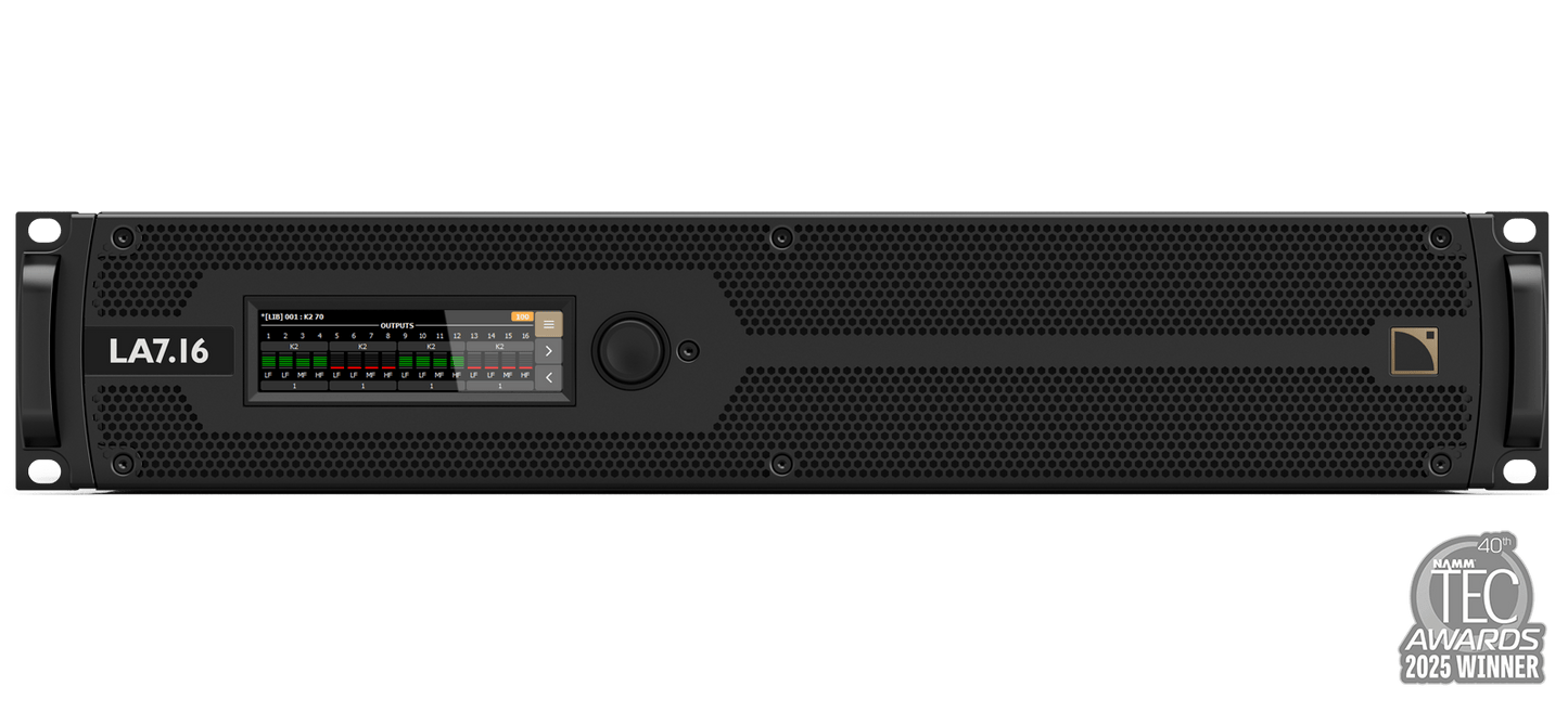 L-Acoustics LA7.16 Amplified Controller