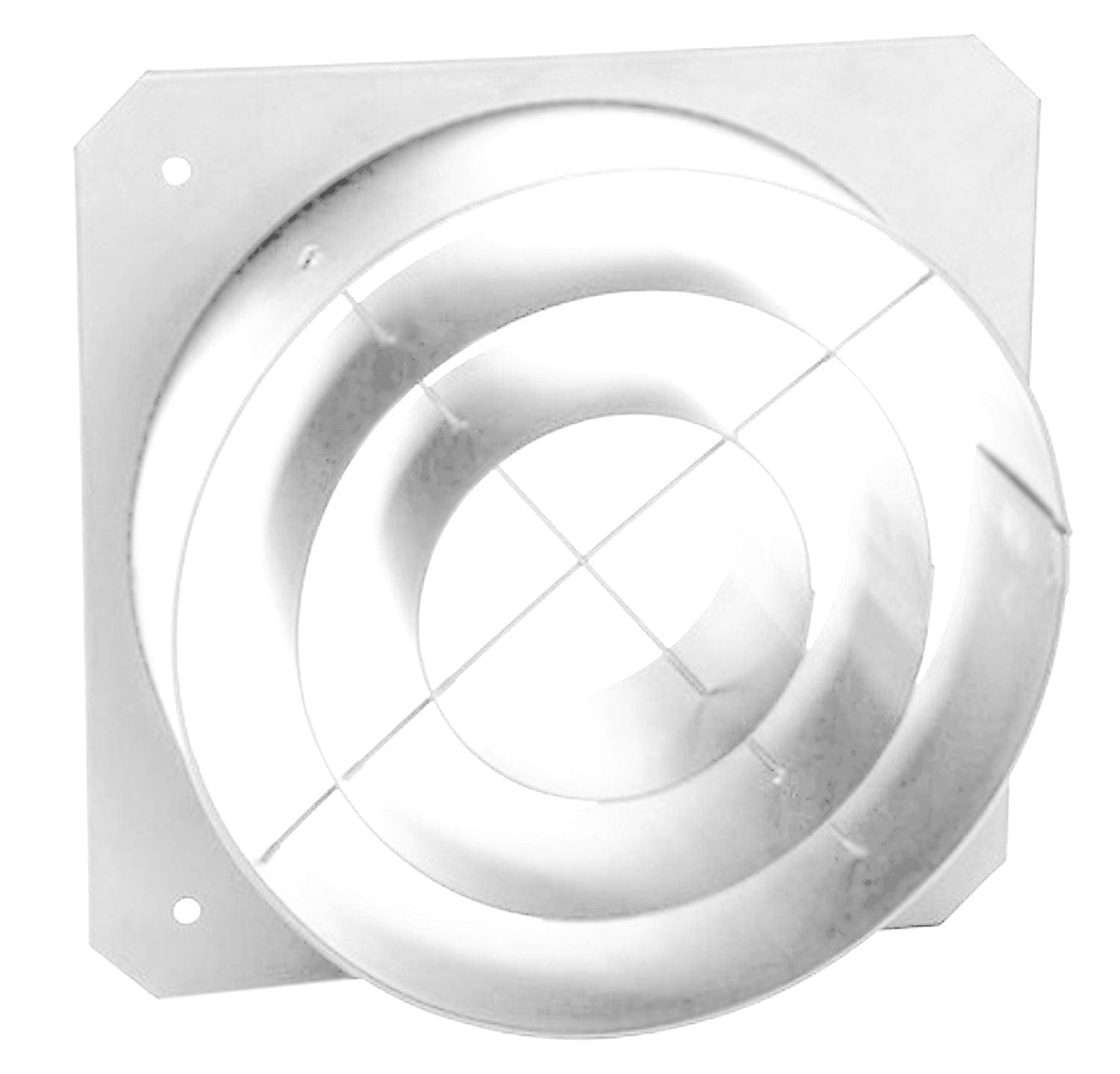 ETC 400CCTH-1 Top Hat, Concentric Ring, 7.5 Inch / 190 Millimeter - White - PSSL ProSound and Stage Lighting