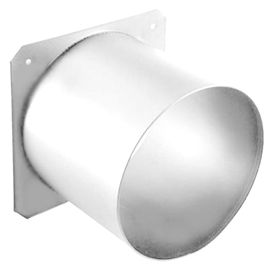 ETC 400TH-1 Top Hat, 6.25-Inch / 159-Millimeter with 6-Inch / 150-Millimeter Tube - White - PSSL ProSound and Stage Lighting