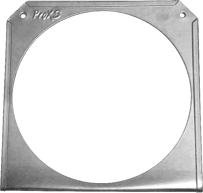 ETC XDLT50-5 50-Degree XDLT Lens Tube with Media Frame (7.5-Inch / 190-Millimeter) - Silver - PSSL ProSound and Stage Lighting
