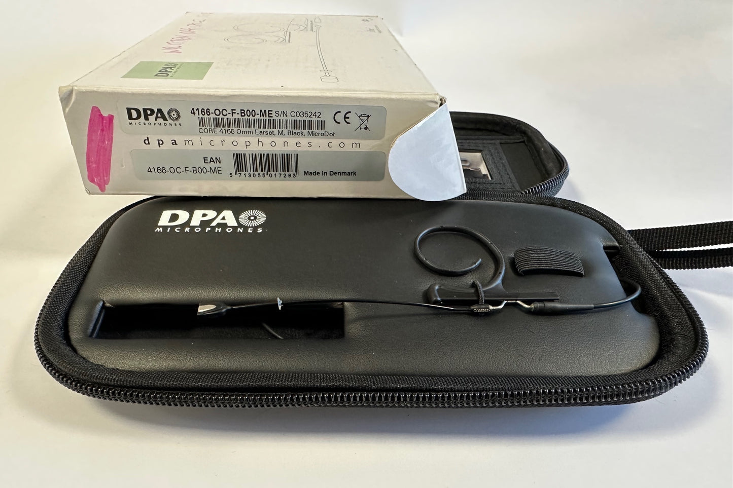 Used DPA 4166B Headset Condenser Microphone