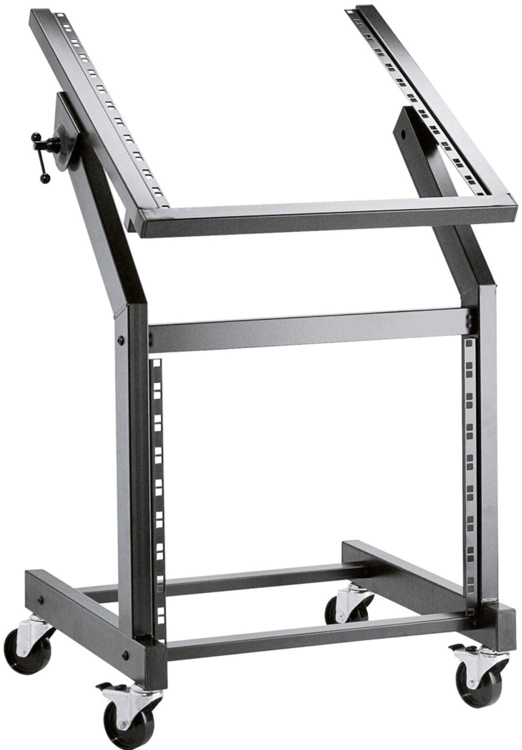 One Unit Rack Table K&M 42020.000.55 Rack Wagon - 21 Space Units - Black – Solotech