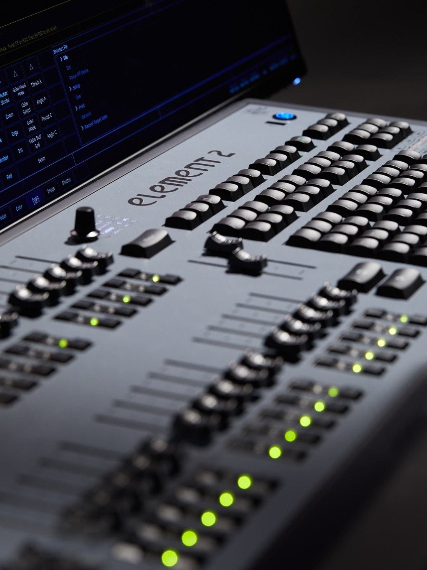 ETC 4331A1012-US Element 2 6K Console - 6,144 Outputs - PSSL ProSound and Stage Lighting