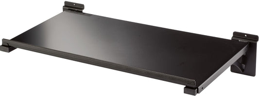 K&M 44155.000.55 Tray - Slatwall Mount - Black - PSSL ProSound and Stage Lighting