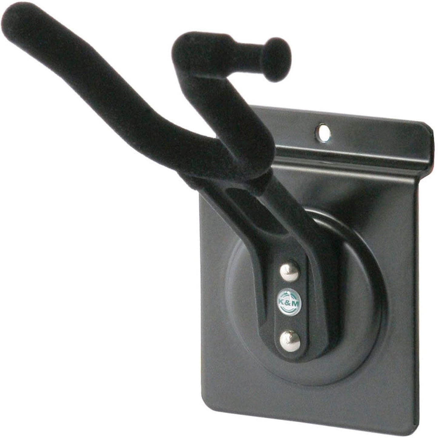 K&M 44210.000.55 Product Holder for Violin - Slatwall Mount - Black - PSSL ProSound and Stage Lighting