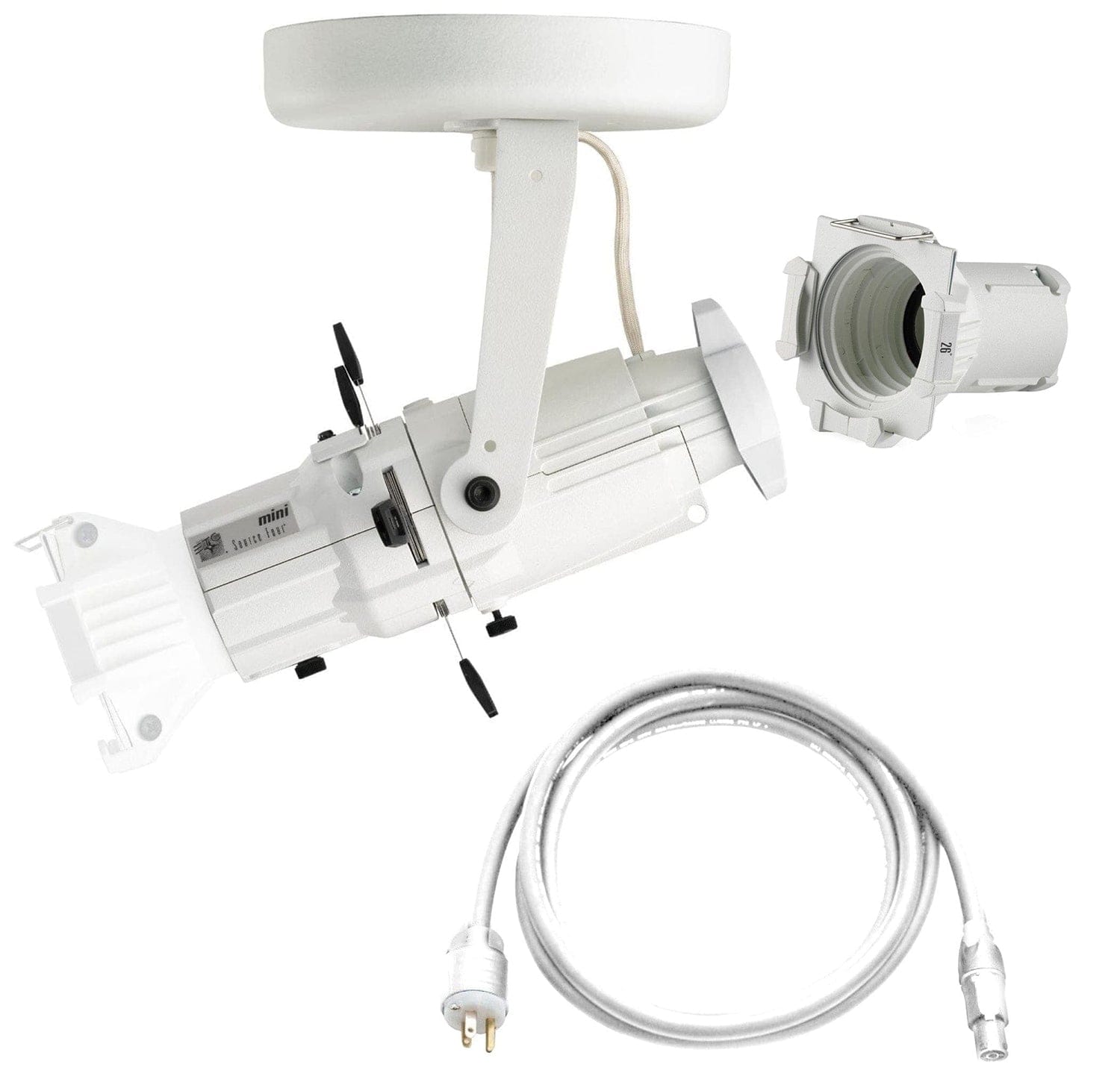 ETC Source Four Mini Gallery LED Ellipsoidal 2700 K - 26-Degree Lens ...