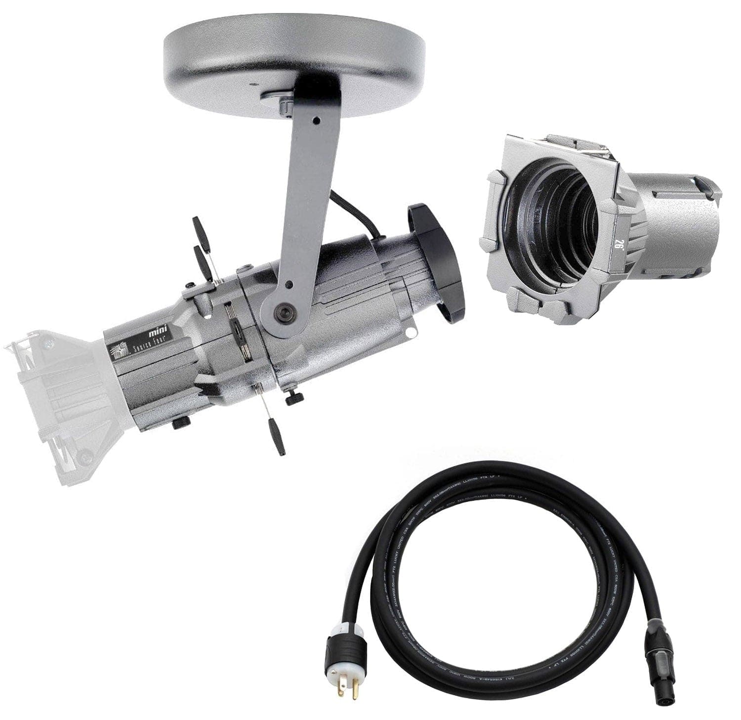 ETC Source Four Mini Gallery LED Ellipsoidal 2700 K - 26-Degree Lens ...