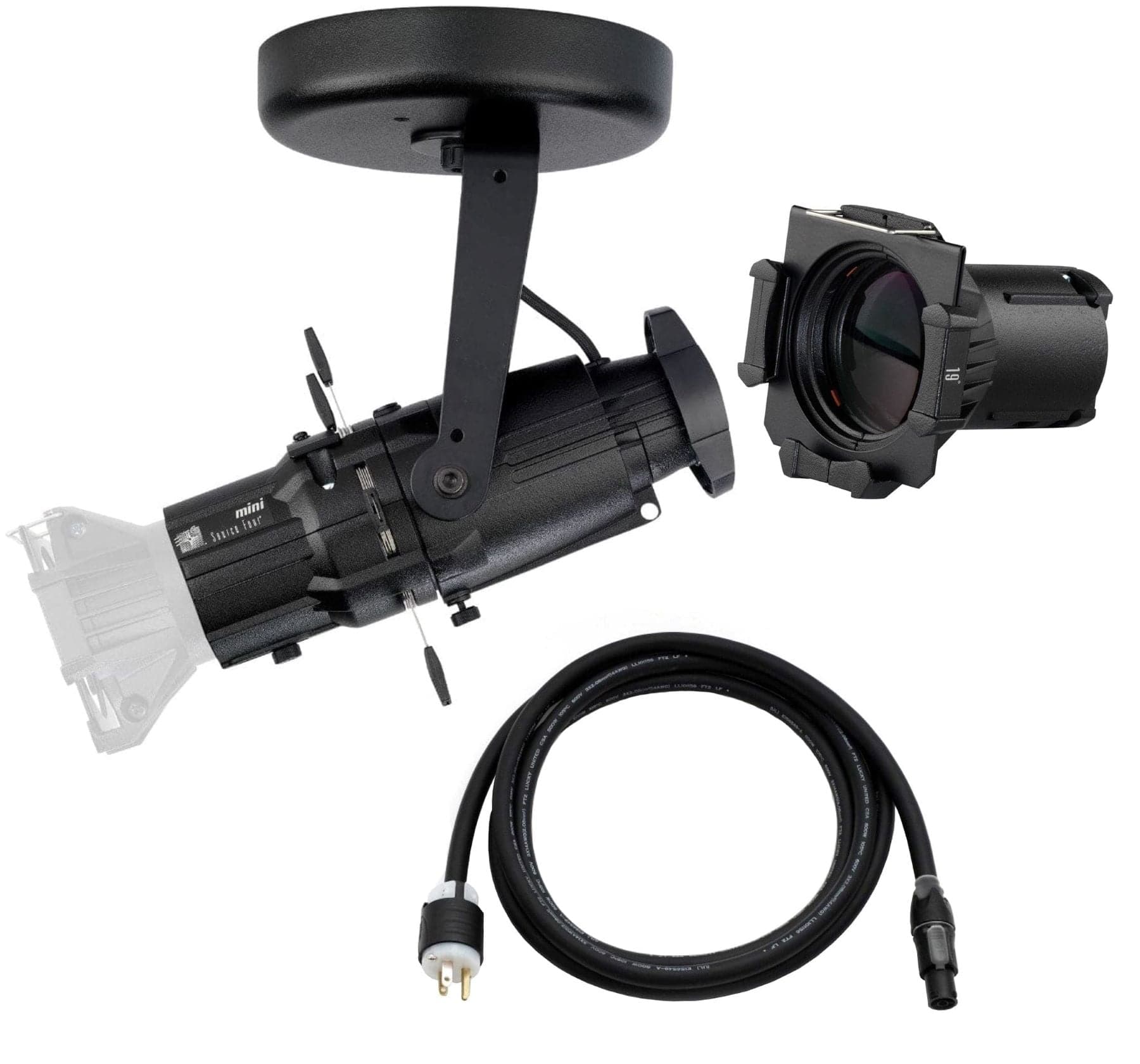 ETC Source Four Mini Gallery LED Ellipsoidal 2700 K - 19-Degree Lens ...