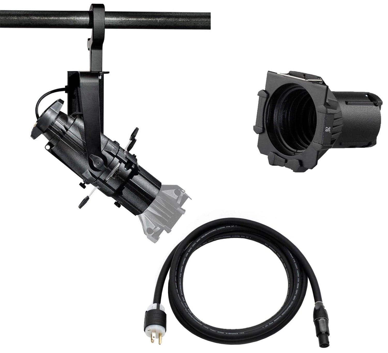 ETC Source Four Mini Gallery LED Ellipsoidal 2700 K - 26-Degree Lens ...